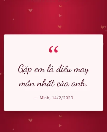 Chủ đề Valentine (Lãng mạn) trong sổ Diinn